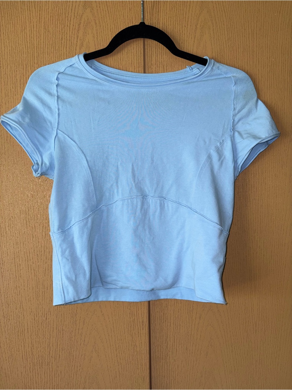 We The Free Pale Blue Short Sleeve Crew Tee